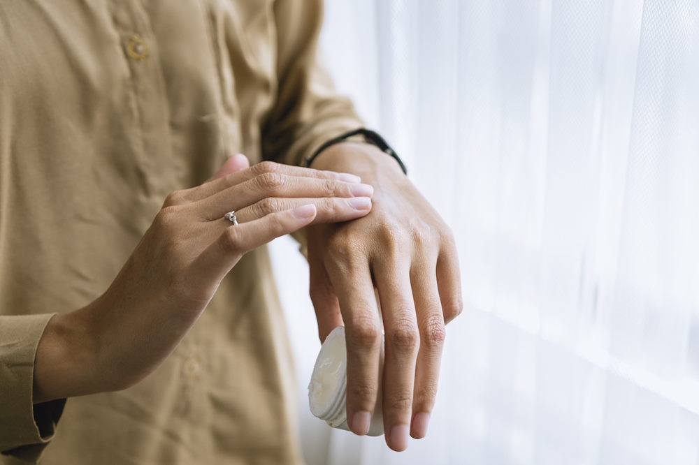 Handcreme mit schützenden Eigenschaften